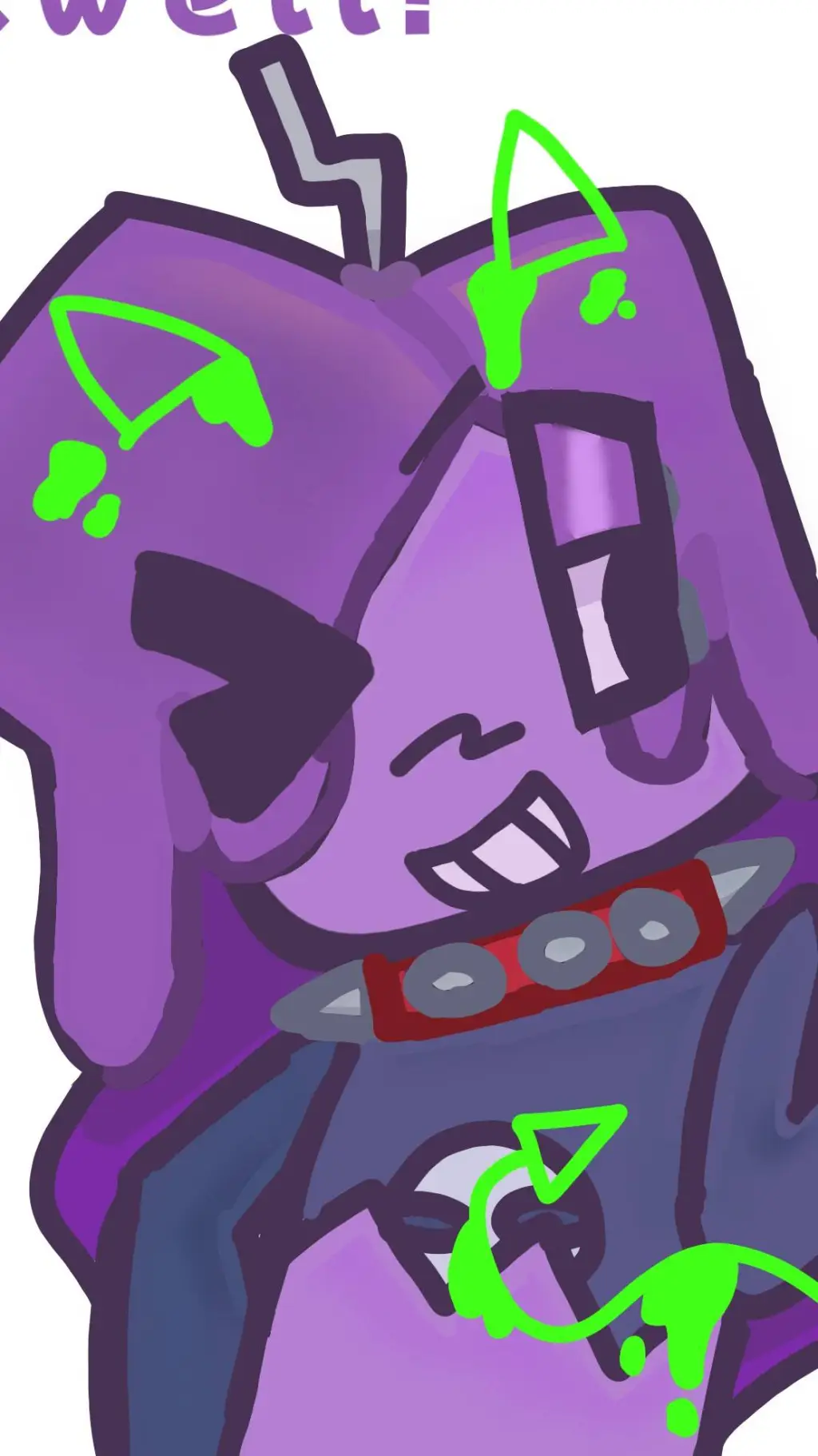 ai character: CANDLECOOKIE background