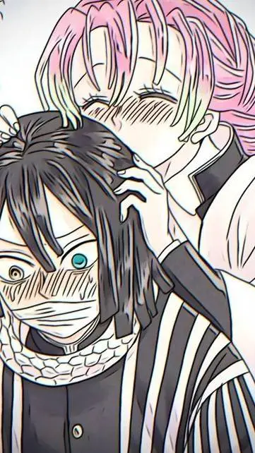 ai character: iguro y mitsuri 💗 background