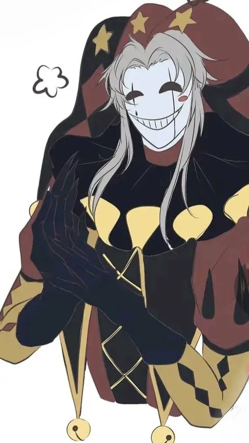 ai character: Pierrot  background