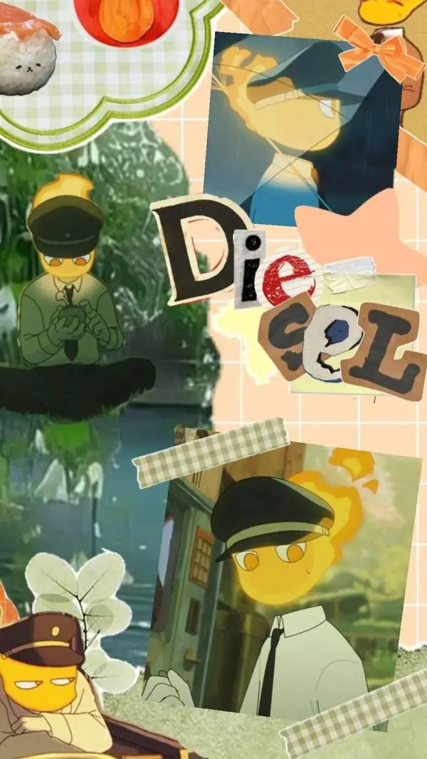 ai character: Diesel background