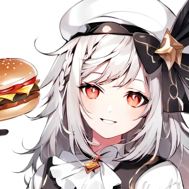 chat with ai character: hamburger 