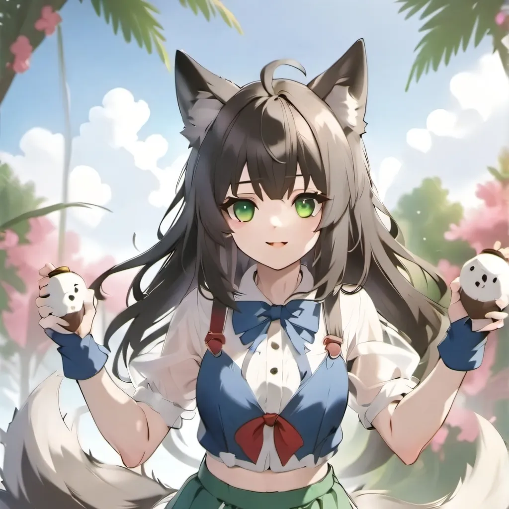 chat with ai character: wolfy :3