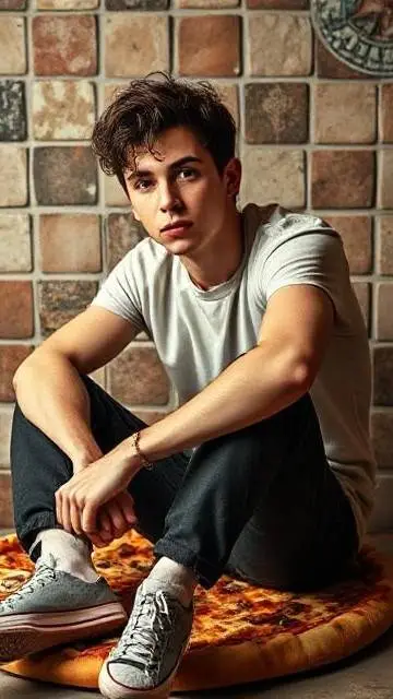 ai character: Aidan Gallagher background