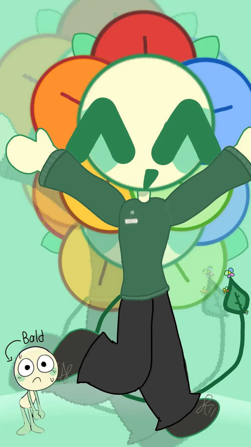 ai character: ✨💫Dandys world💫✨ background