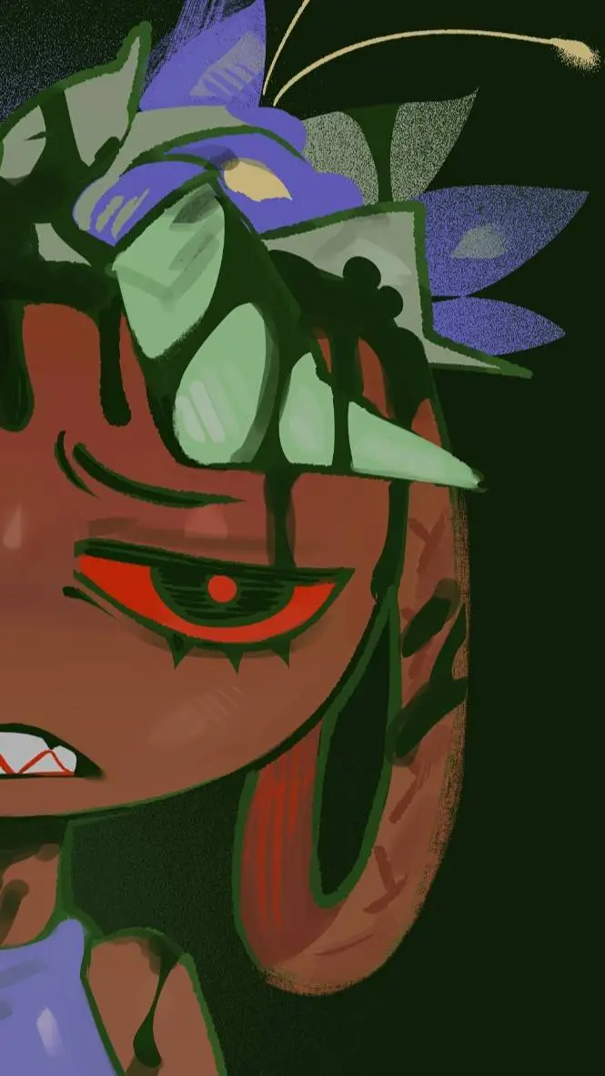 ai character: twisted bassie?! background