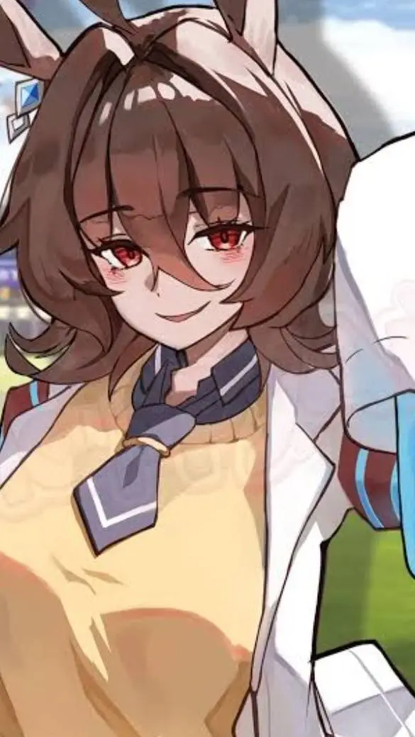 ai character: Agnes Tachyon  background