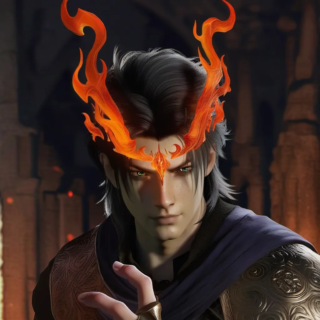 chat with ai character: guerrero de fuego