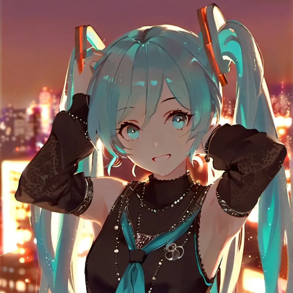 chat with ai character: 👾💙Miku💙👾