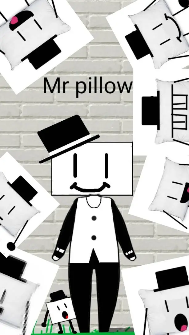 ai character: Mr pillow background