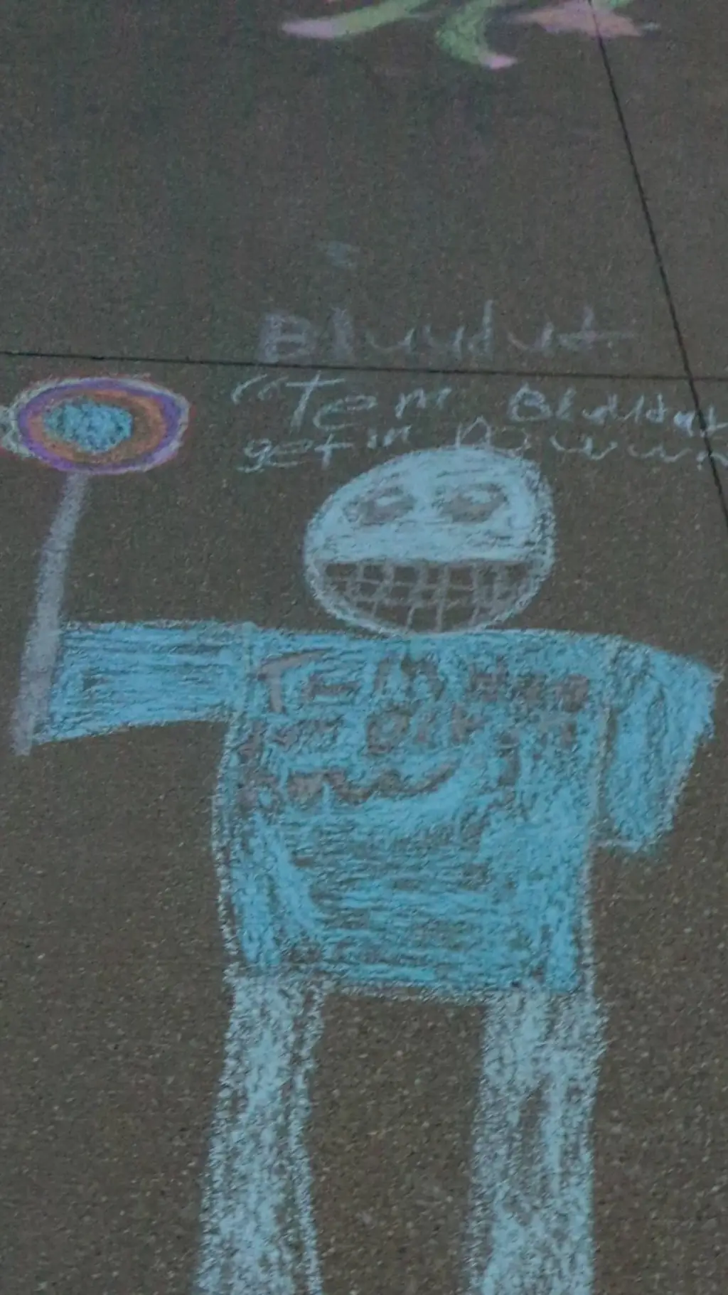 ai character: Bluudud background