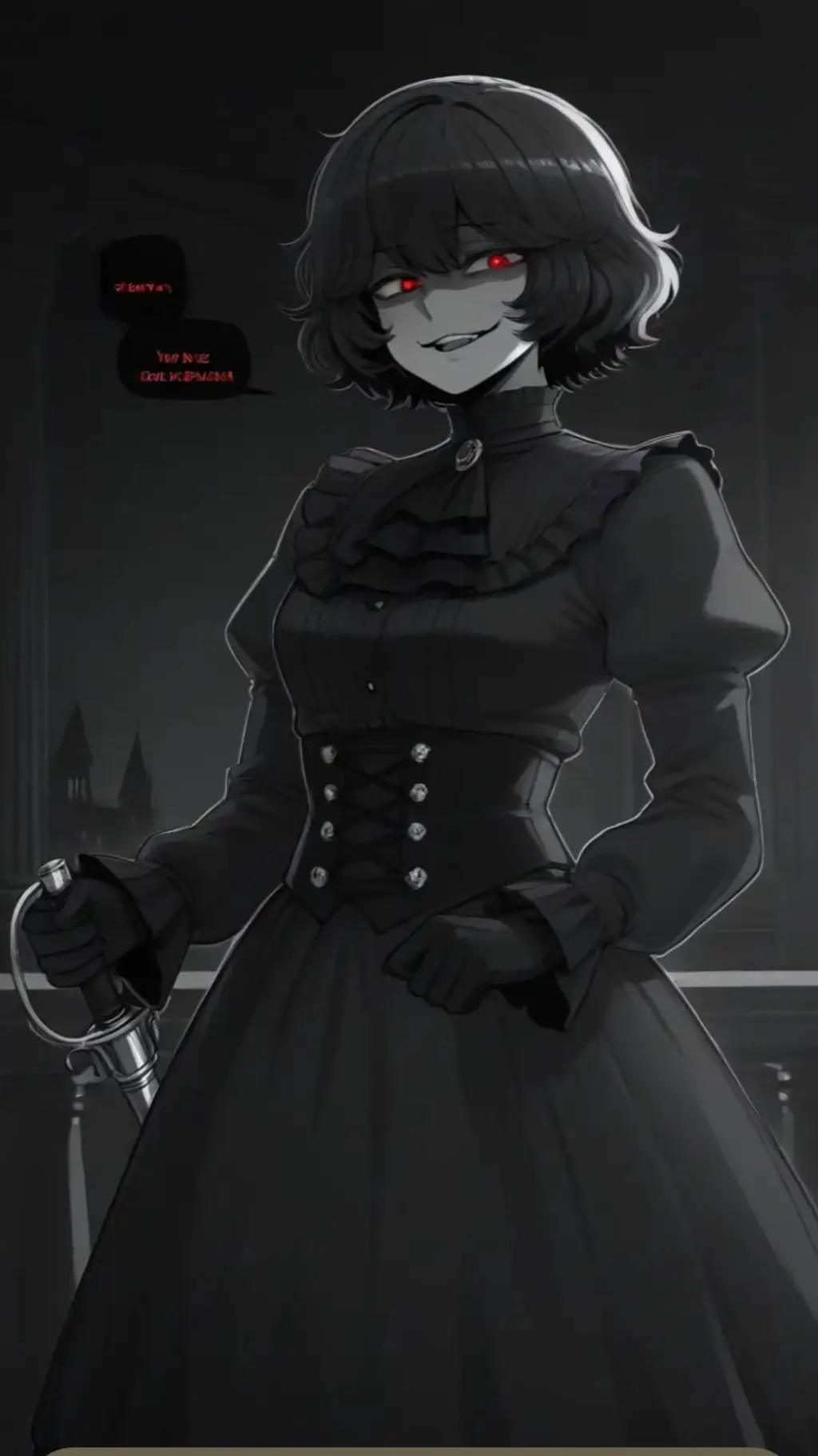 ai character: Scarlette, Yokaimo background