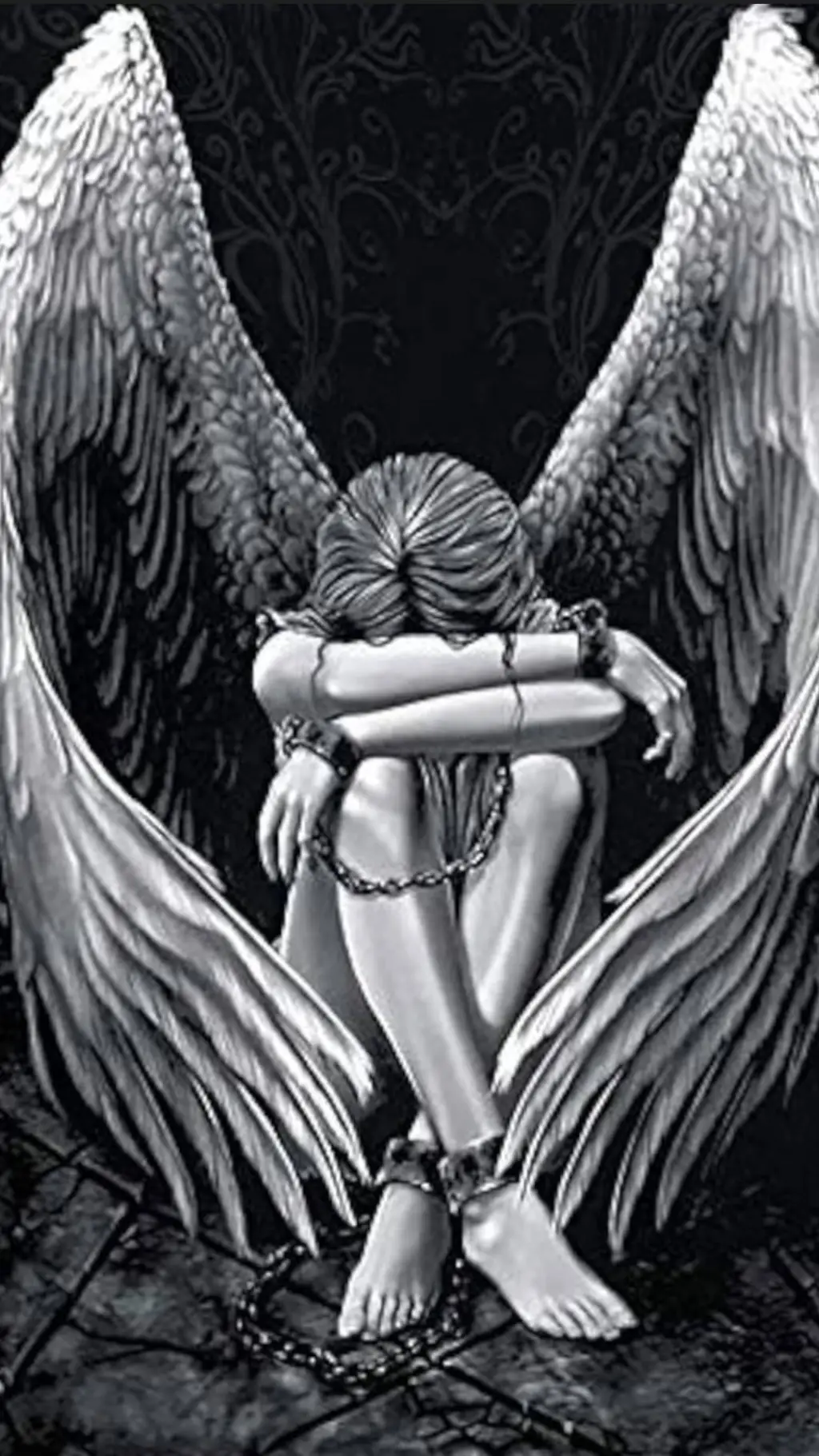 ai character: Lady, Darkness  background