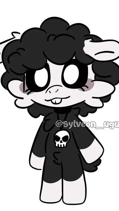 ai character: Baba Chops 🖤 background