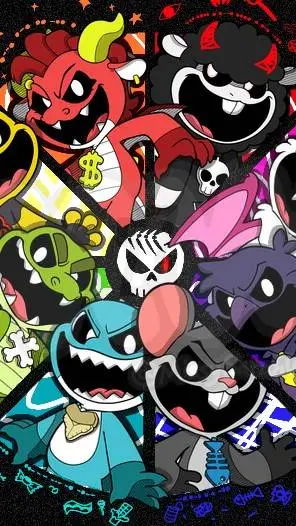 ai character: Nightmare Critters background