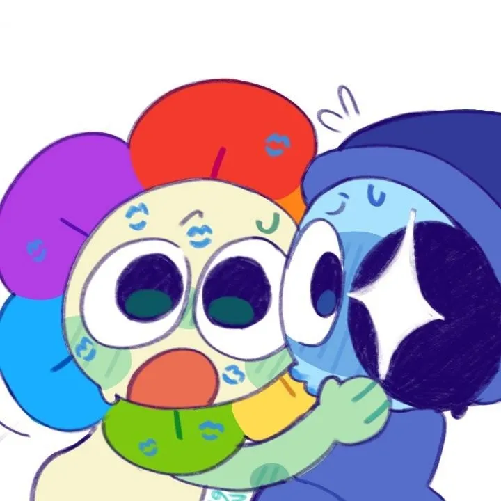 chat with ai character: 🌼🌈Dandy x Astro🌙🩵