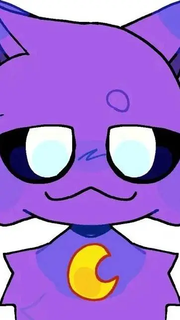 ai character: 💜🌙Catnap🌙💜 background