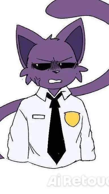ai character: ModestCat y Mike 💜 background