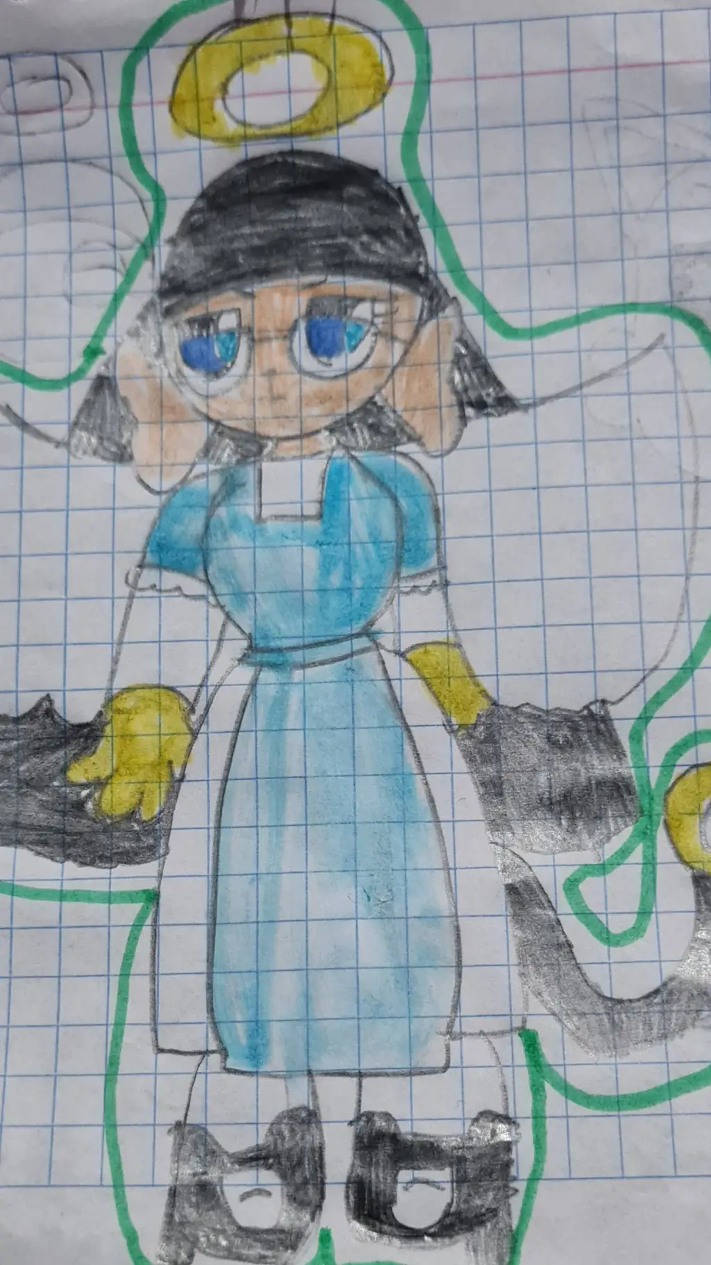 ai character: MomAngel 🤍🪽 background