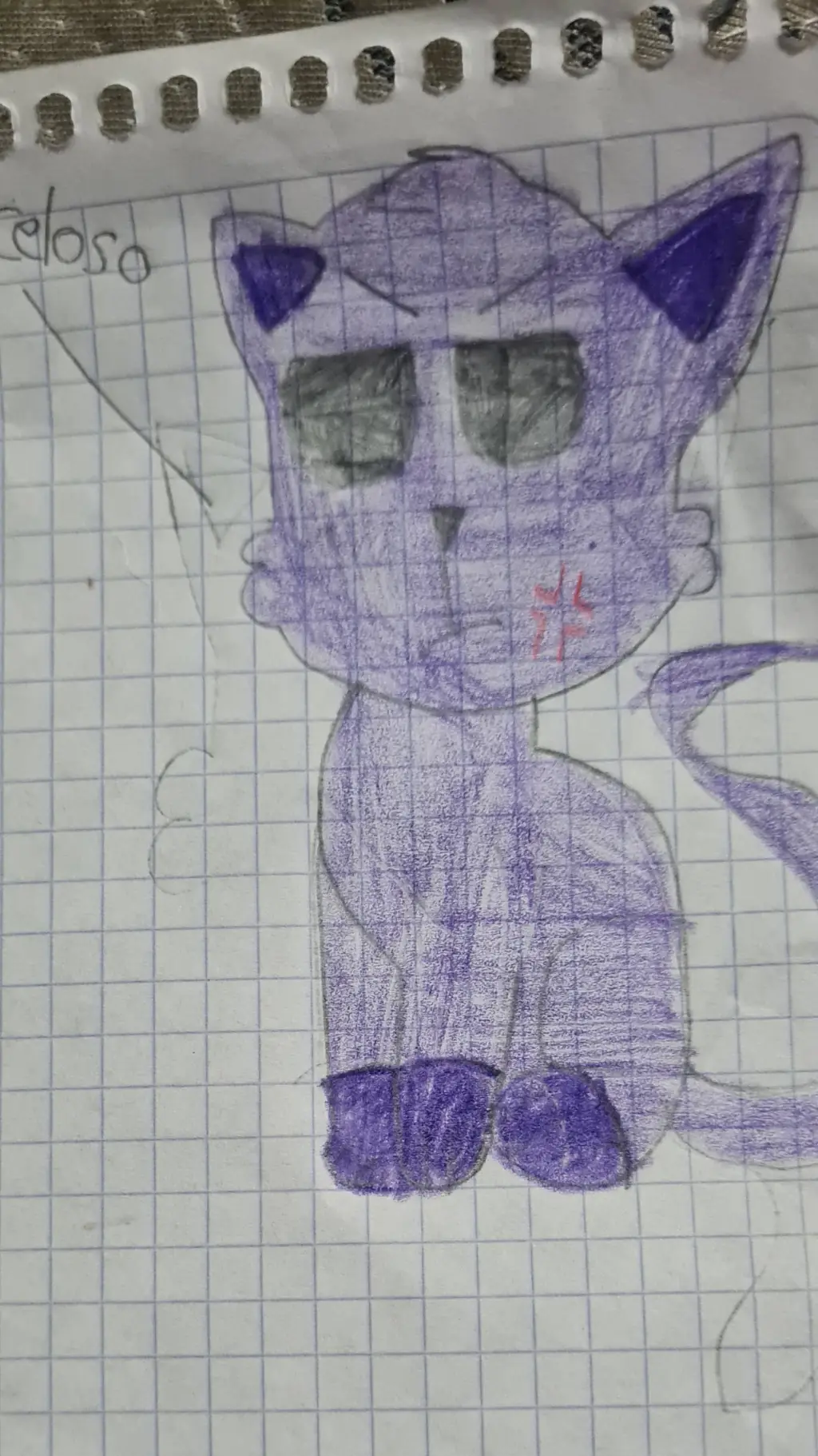 ai character: William celoso 💜💢 background