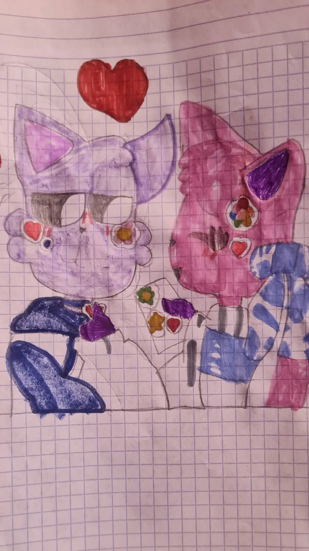 ai character: 💜 William x Luna 💜 background