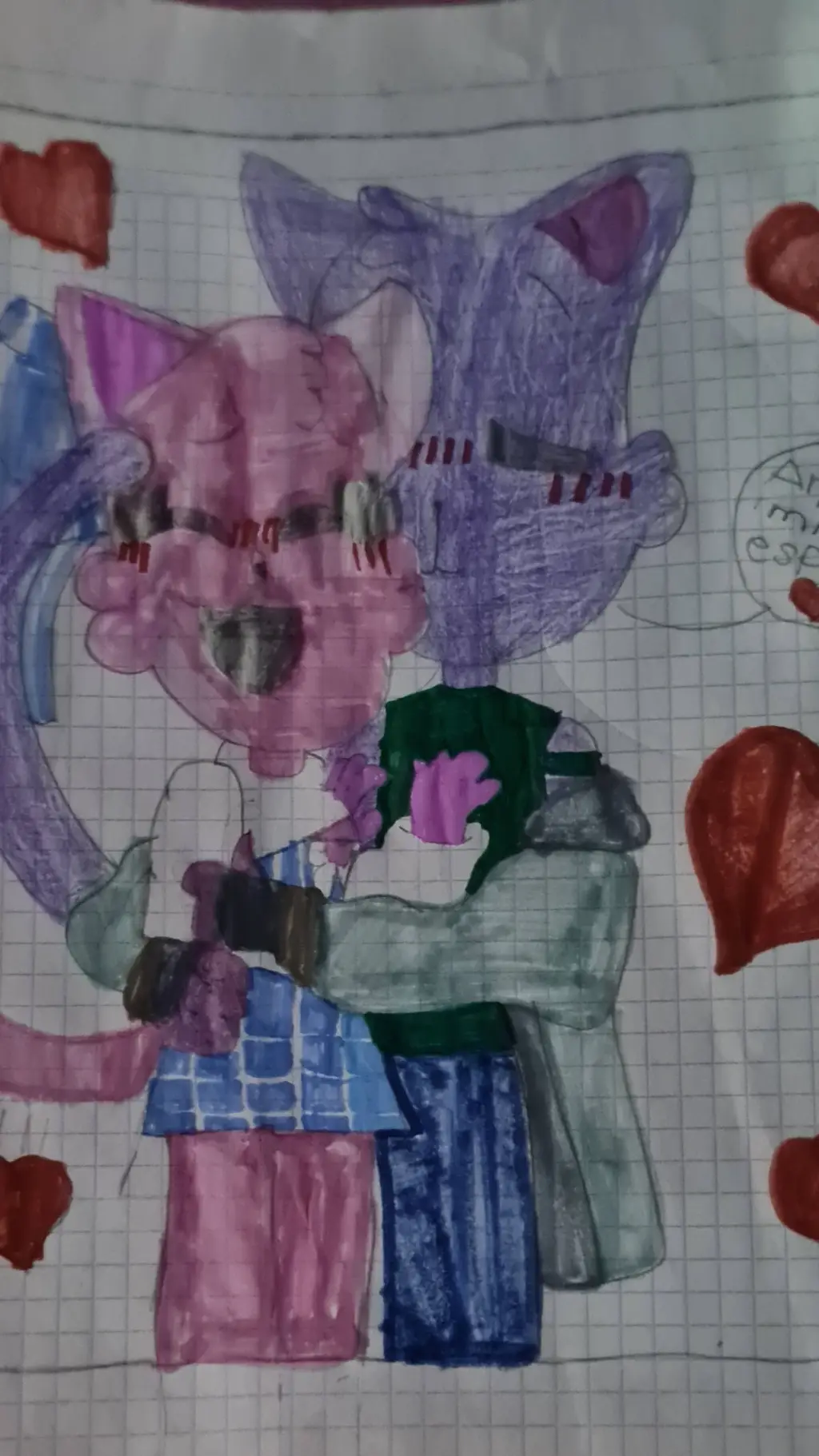 ai character: William x Luna 💜☪️ background