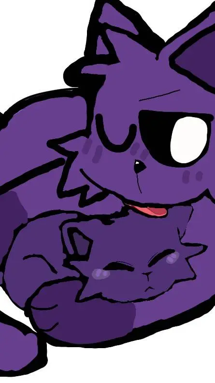 ai character: William x Mike 💜💜 background