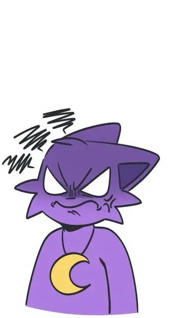 ai character: Catnap enojado background