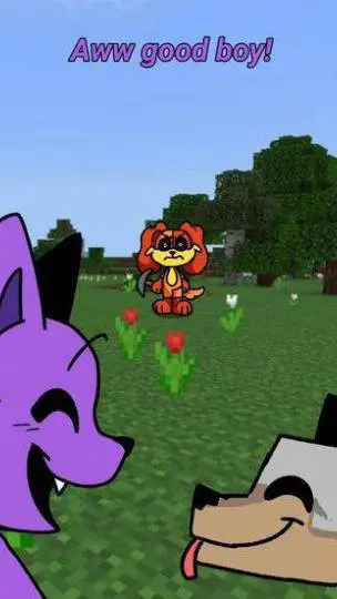 ai character: catnap y dogday background