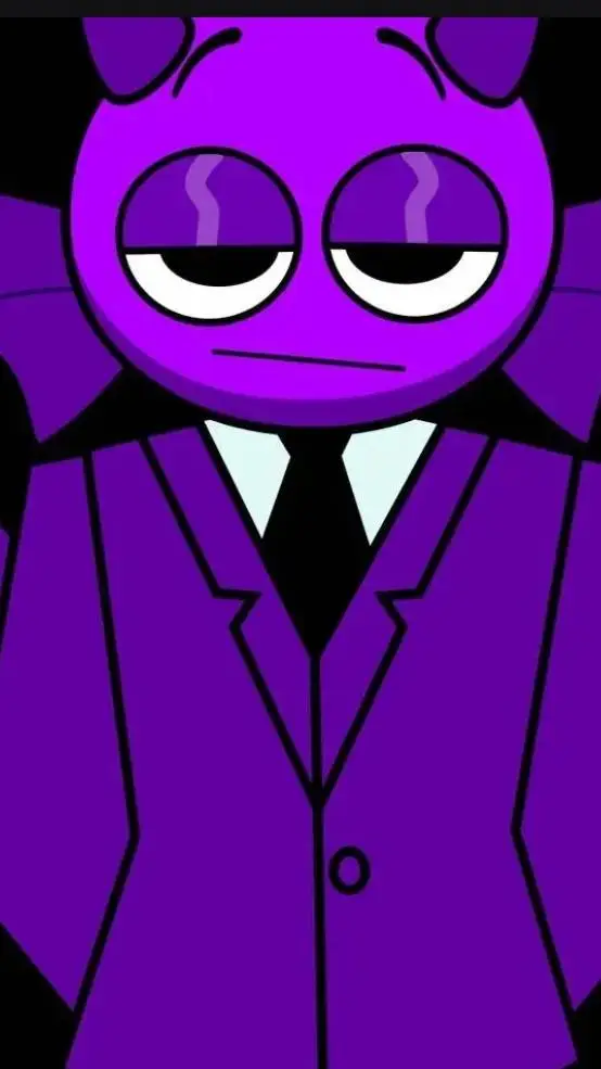 ai character: Durple face: 1 background
