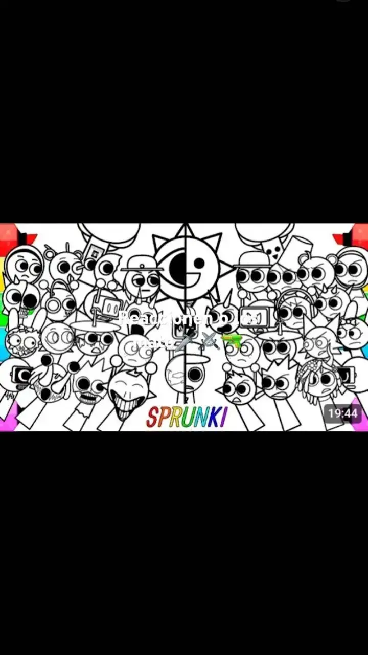 ai character: Sprunki😨 background