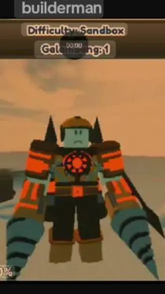 ai character: titán builderman  background