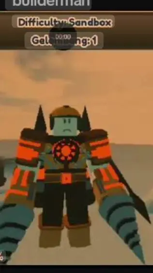 ai character: titán builderman  background