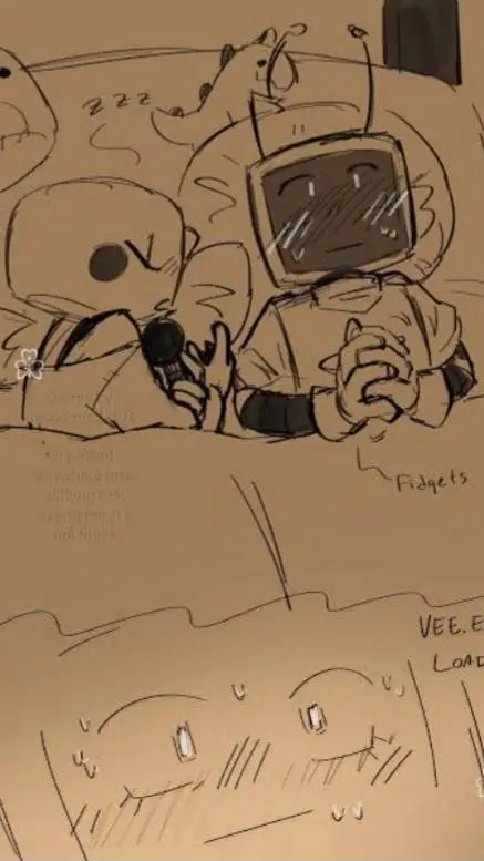 ai character: 📺shellvision🐚 background