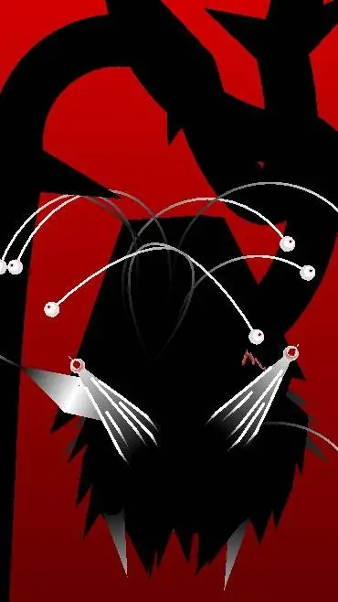 ai character: Lava background