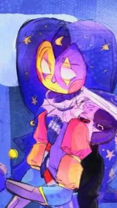 ai character: Carmei x Moon background