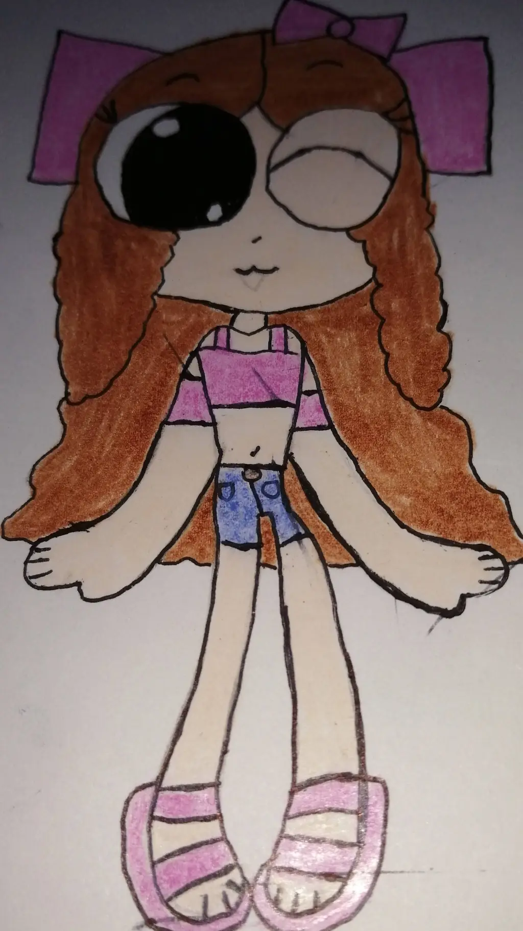 ai character: Harriet's stomach background