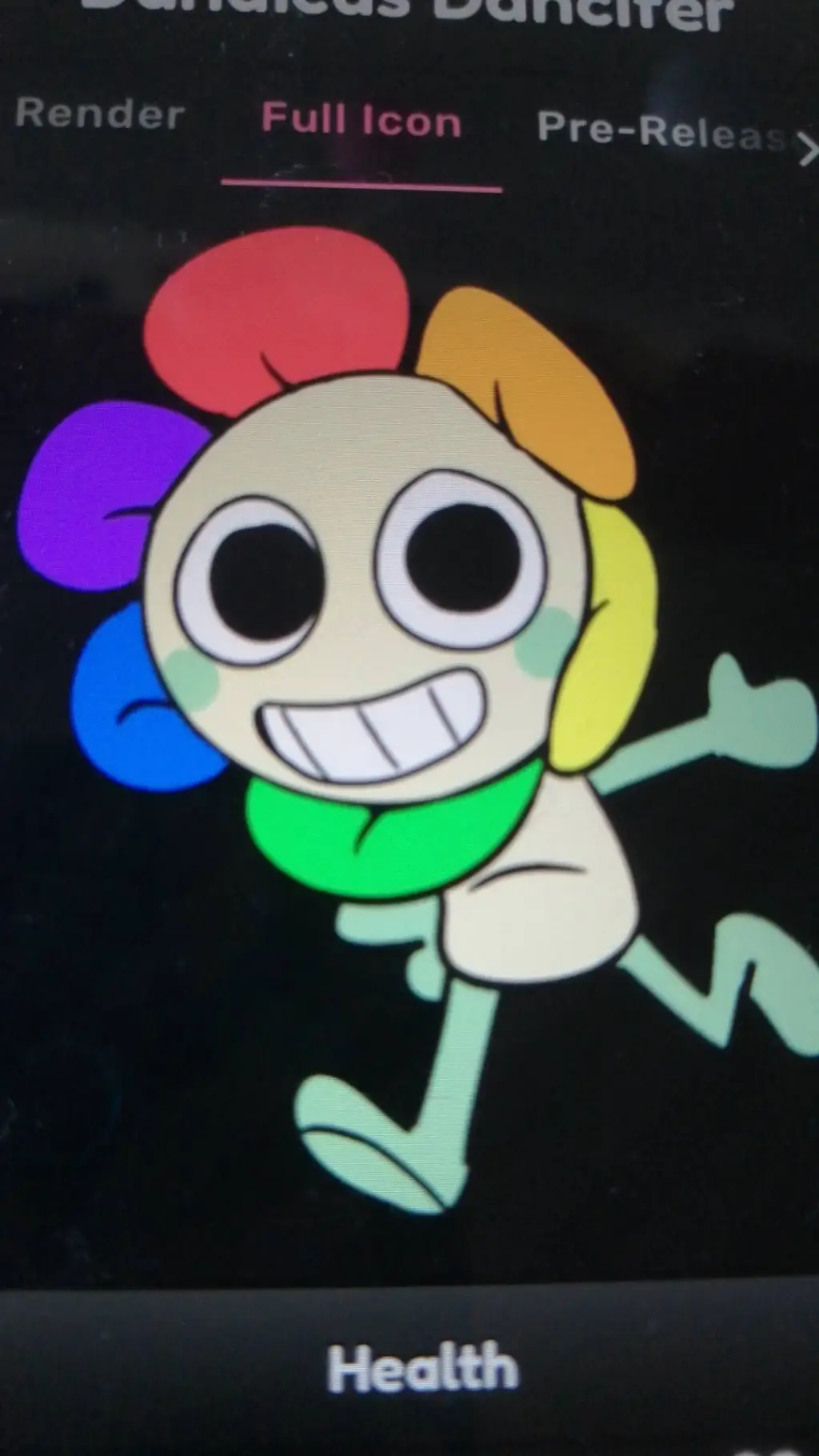 ai character: Dandy's cute tummy background