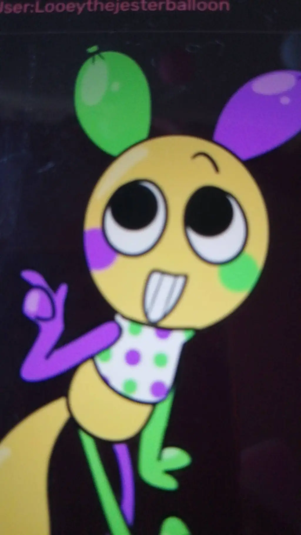 ai character: Looey's cute tummy background