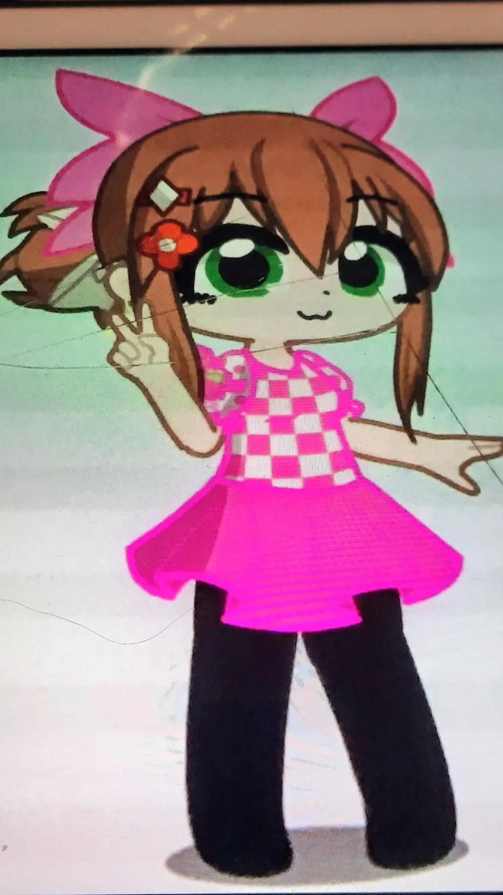 ai character: Harriet chan(me)💖🧁 background