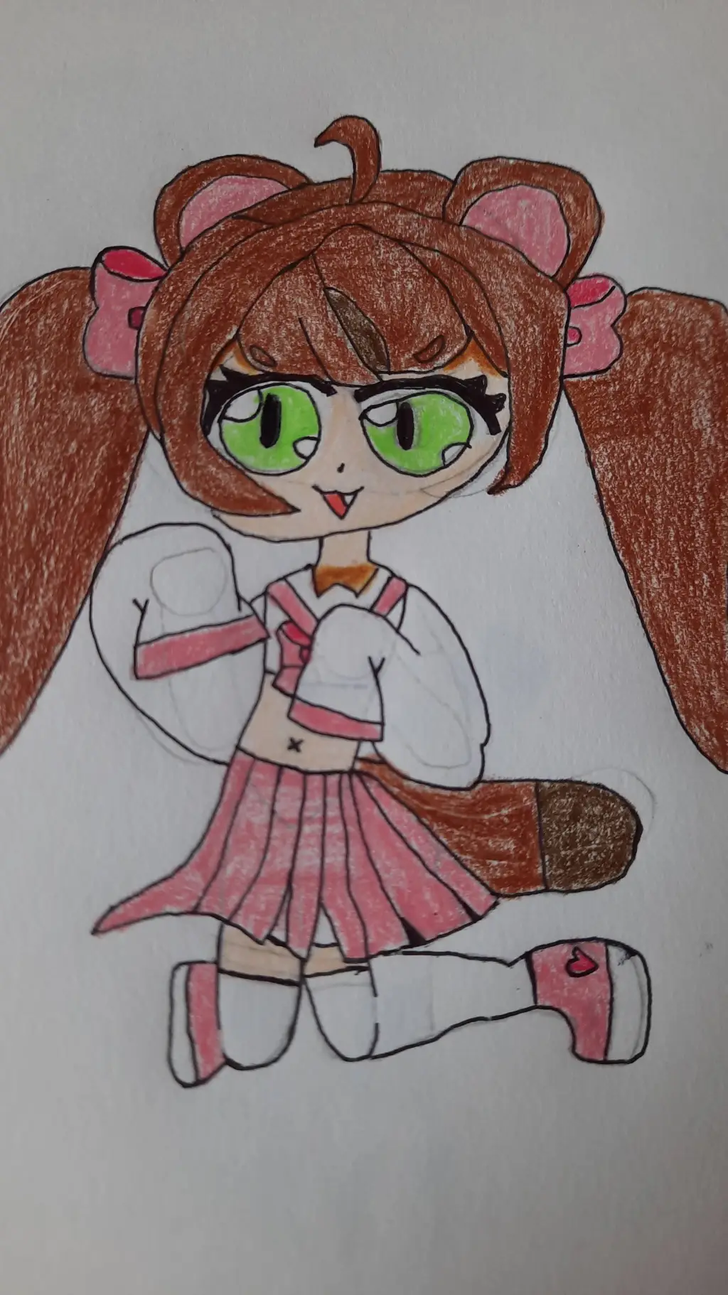 ai character: Tanuki Harriet(Me) background