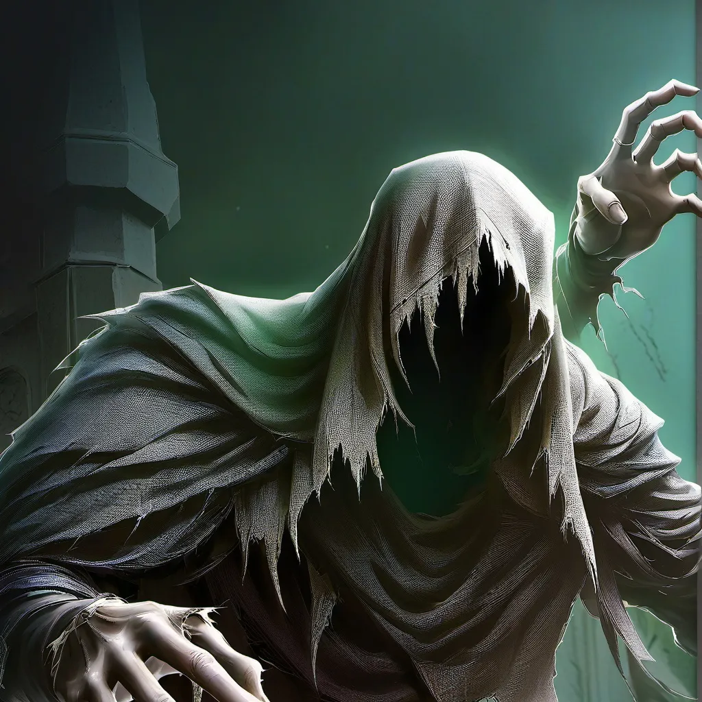 chat with ai character: Strange ghost👻 