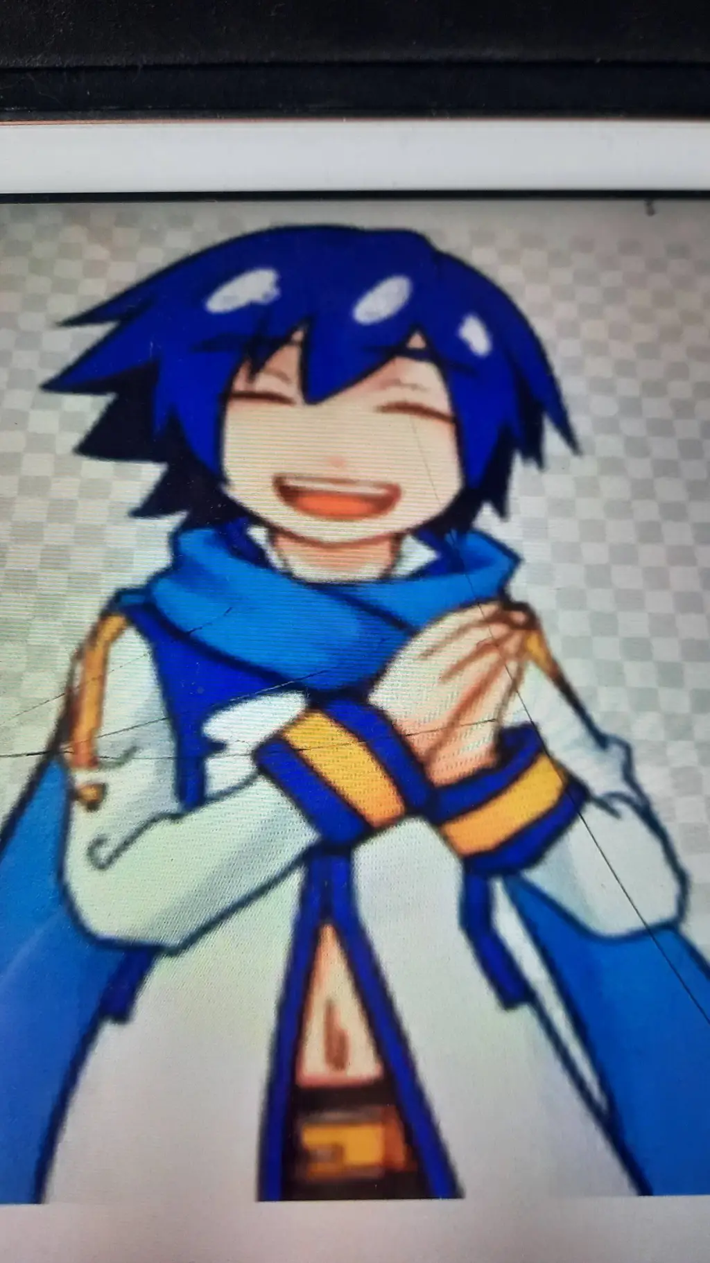 ai character: Kaito💙 background