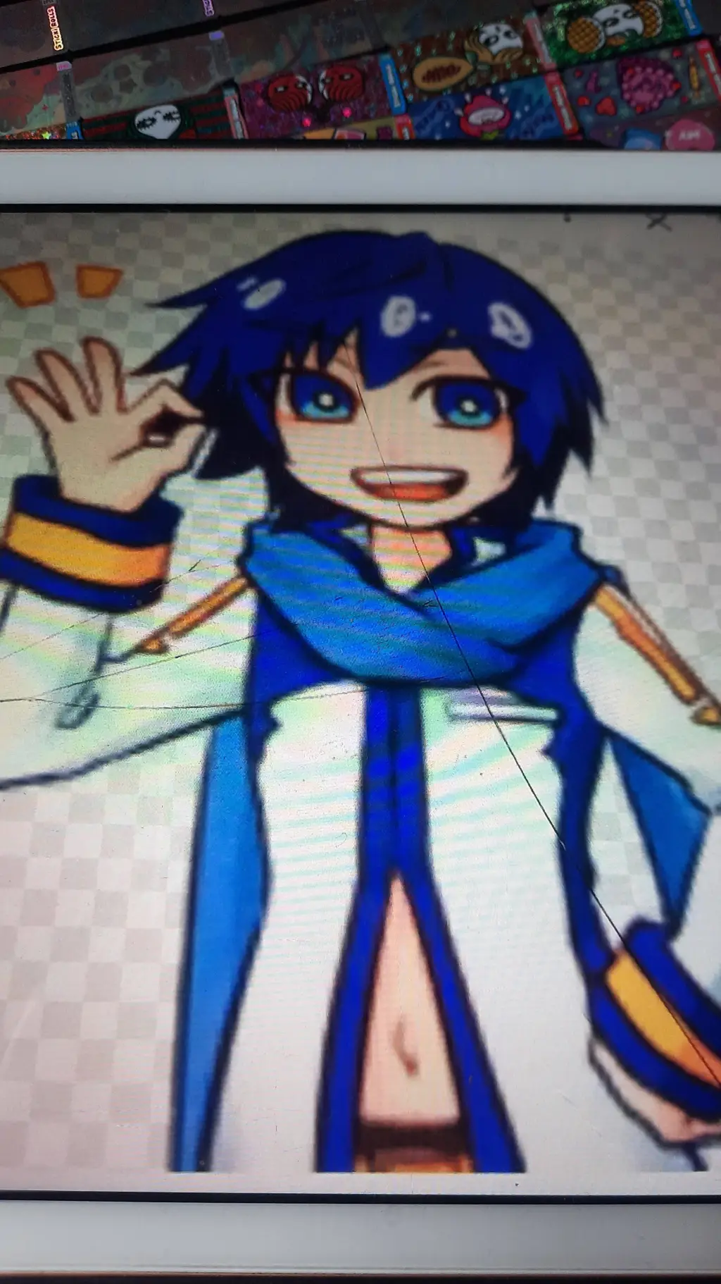 ai character: Kaito(Remake ver)💙 background