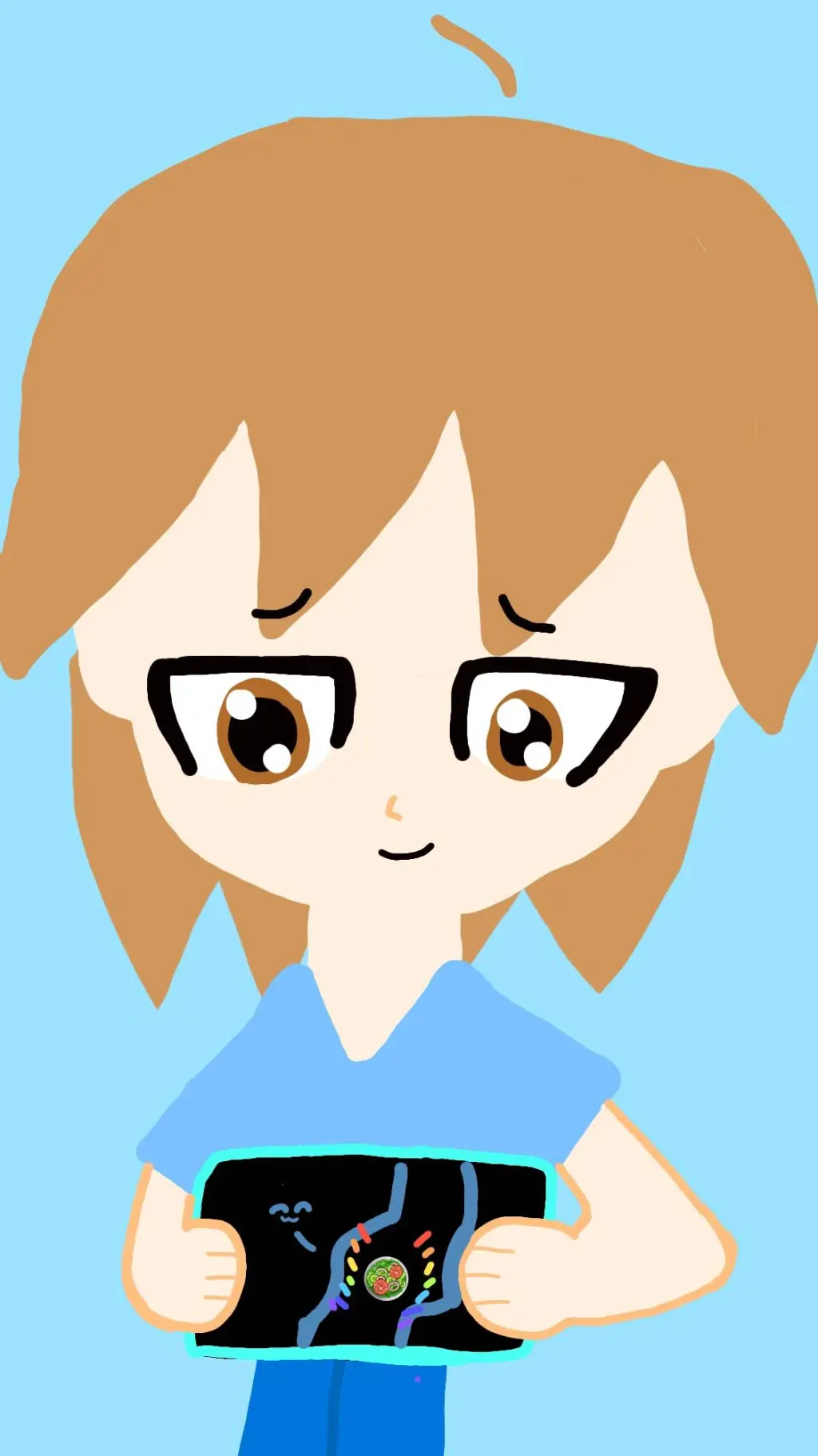 ai character: Diesel🩵 background