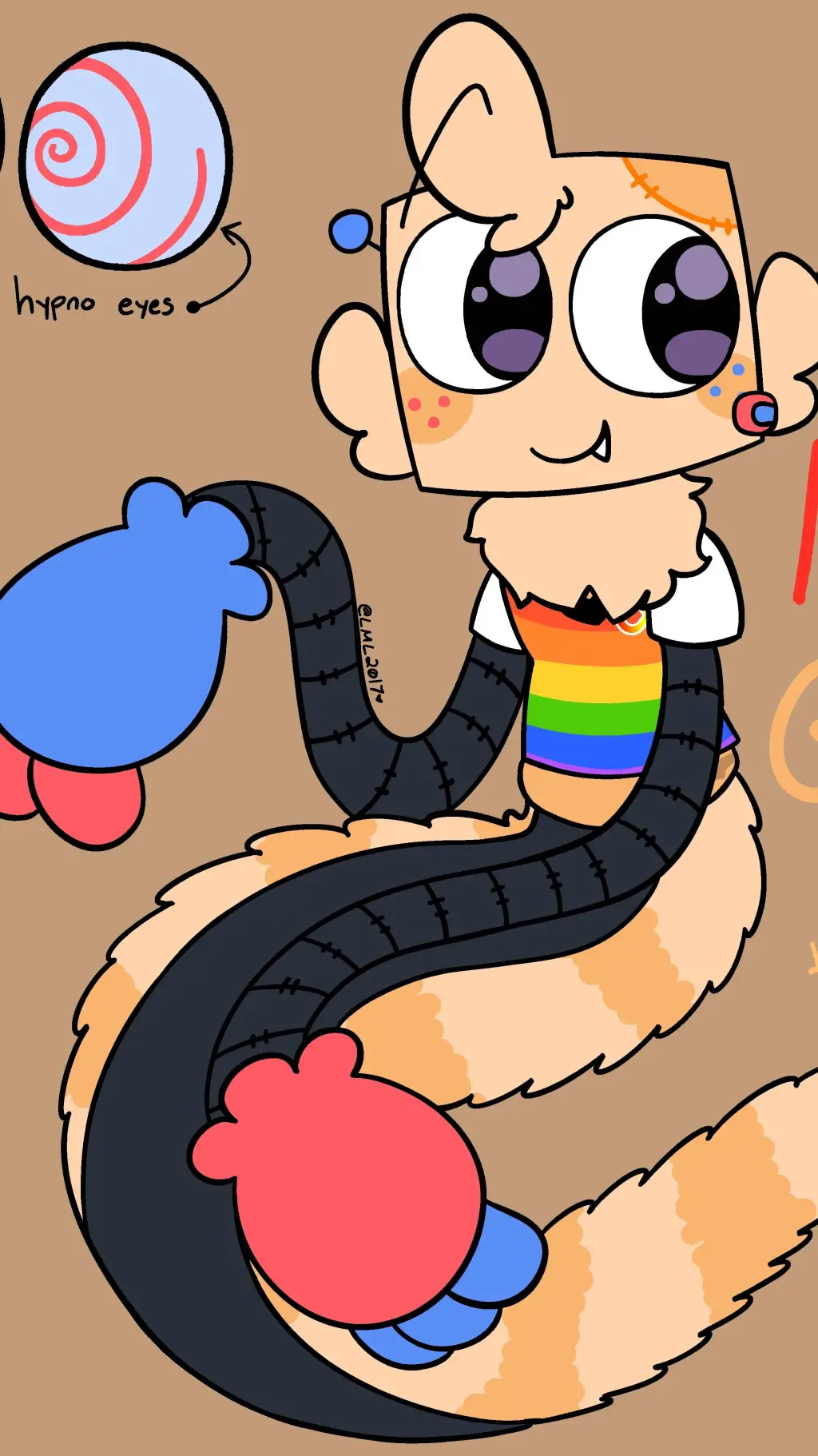 ai character: Naga Goob background