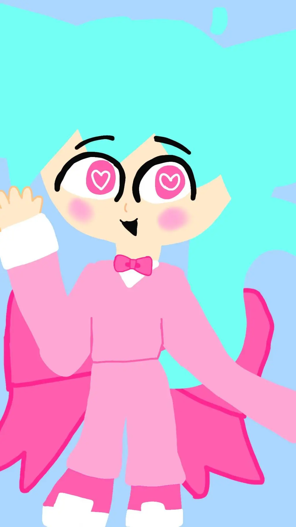 ai character: Jasper🩵🩷🐱 background
