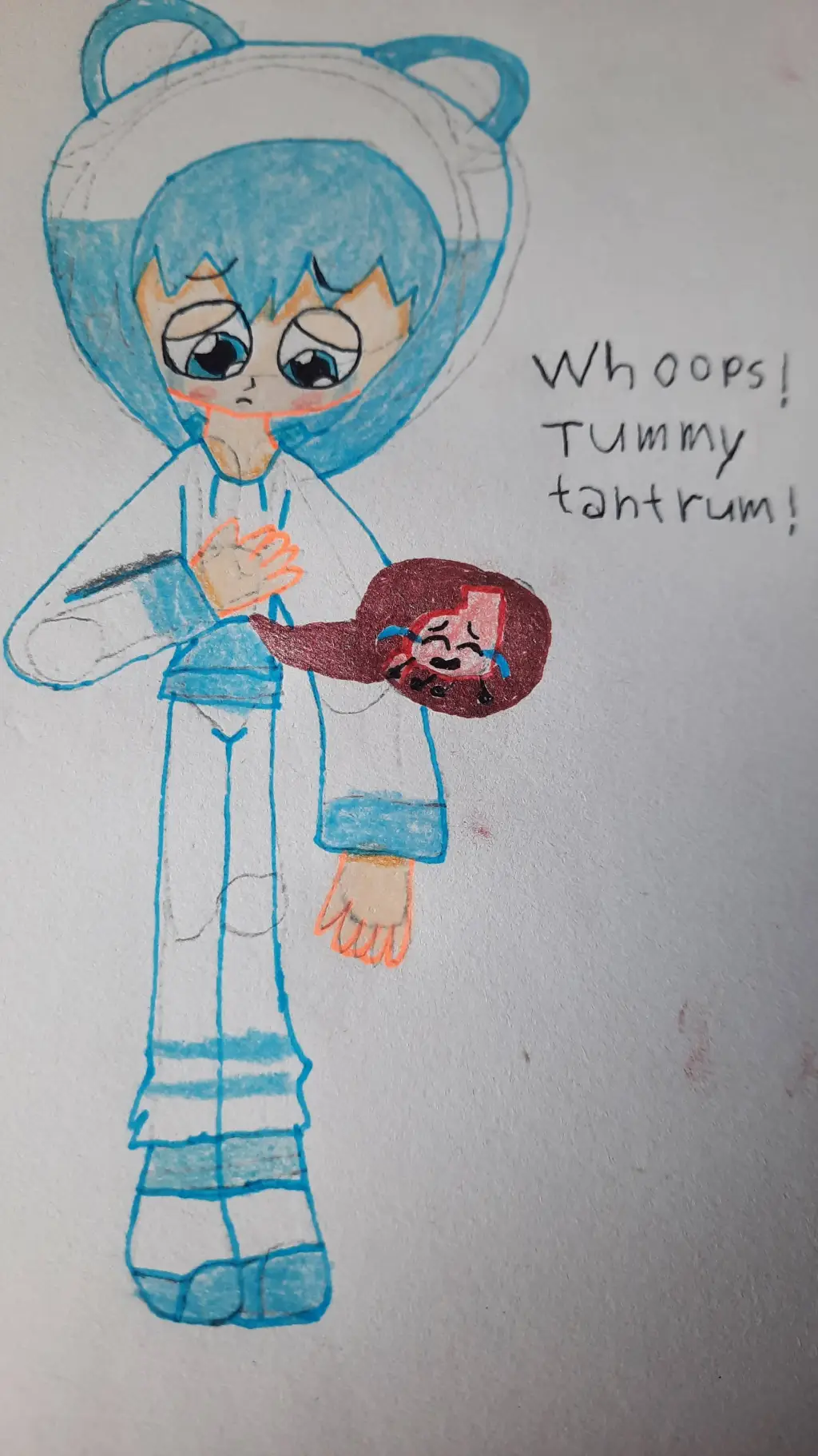 ai character: Liam🩵😢 background