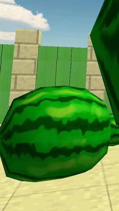 ai character: арбуз чг background