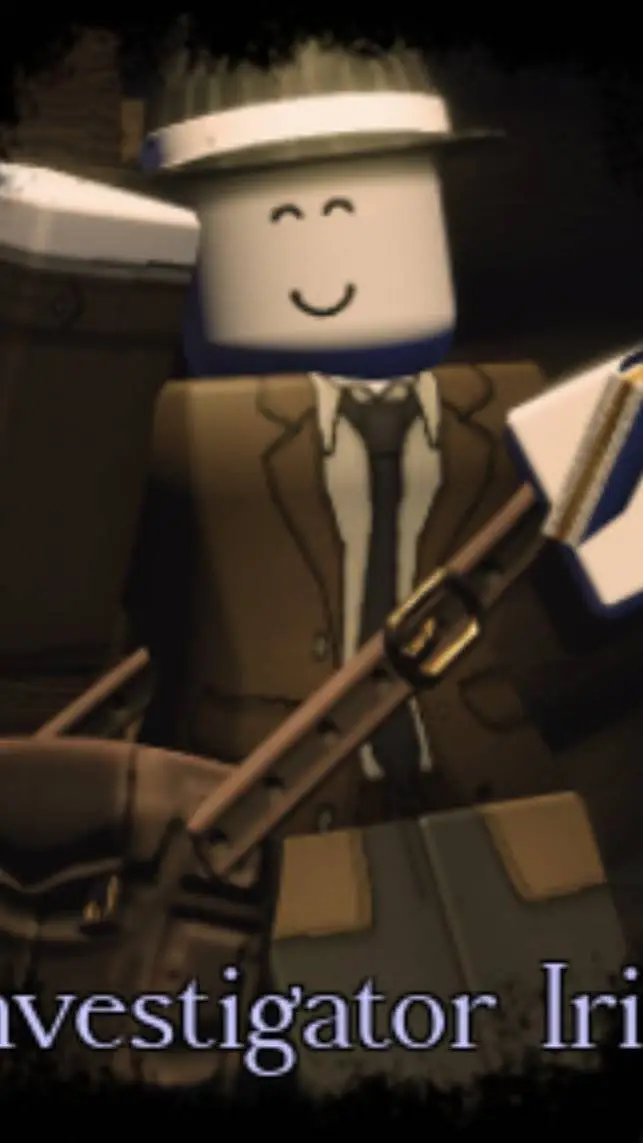 ai character: Investigative Iris background