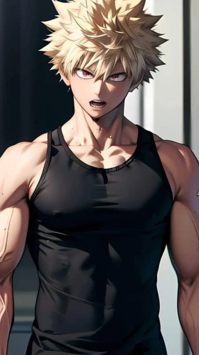 ai character: bakugo background